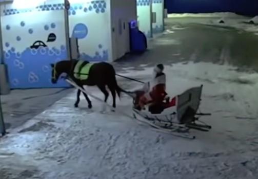 Мойка к Новому году: видео